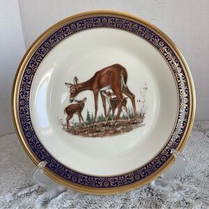 1978 Lenox  Collector Plate Woodland Wildlife deer